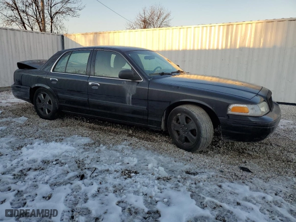 2011 Ford Crown Victoria LX with VIN 2FABP7EV4BX170244, listed as a Copart auction lot 49678105 with 0 mi miles and Clean Title. Bid and sale history available at carsss.com. Image 4.