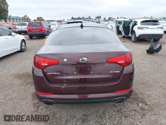 2012 Kia Optima EX with VIN 5XXGN4A76CG024213, listed as a IAAI auction lot 41871583 with 194,168 mi miles and . Bid and sale history available at carsss.com. Image 16.