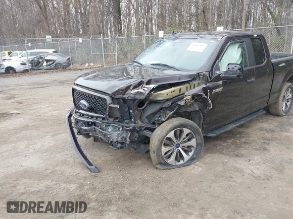 2020 Ford F-150 XL with VIN 1FTEX1EP9LKD59711, listed as a IAAI auction lot 41907922 with 67,175 mi miles. Bid and sale history available at carsss.com. Image 6.