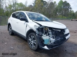 2018 Toyota RAV4 LE with VIN JTMZFREV9JJ192075, listed as a IAAI auction lot 41860513 with 64,586 mi miles. Bid and sale history available at carsss.com. Image 1.