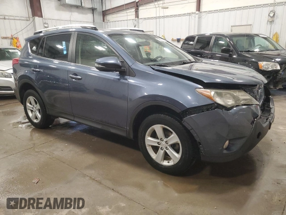 2014 Toyota RAV4 XLE with VIN JTMRFREV2ED086149, listed as a Copart auction lot 53297895 with 138,618 mi miles and Clean Title. Bid and sale history available at carsss.com. Image 4.