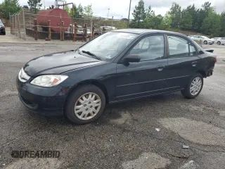 2004 Honda Civic LX with VIN 2HGES16554H543338, listed as a Copart auction lot 56353535 with 60,610 mi miles and Clean Title. Bid and sale history available at DreamBid. Image 1.