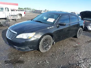 2012 Chrysler 200 LX with VIN 1C3CCBAB0CN241102, listed as a IAAI auction lot 42060219 with 96,052 mi miles and . Bid and sale history available at carsss.com. Image 2.