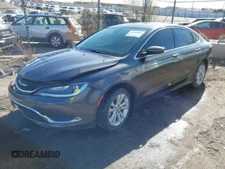 2016 Chrysler 200 Limited with VIN 1C3CCCAB3GN184650, listed as a IAAI auction lot 40963499 with 128,836 mi miles and . Bid and sale history available at DreamBid. Image 2.