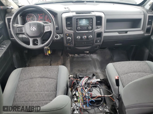 2020 Ram 1500 SSV with VIN 1C6RR7XTXLS159453, listed as a Copart auction lot 43689745 with 49,263 mi miles and Salvage Title. Bid and sale history available at carsss.com. Image 8.