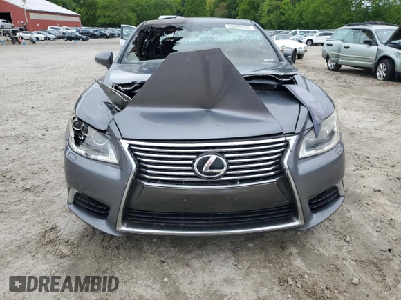 2014 Lexus LS 460 L with VIN JTHDL5EF3E5006192, listed as a Copart auction lot 58060605 with Not provided miles and Clean title. Bid and sale history available at DreamBid. Image 5.