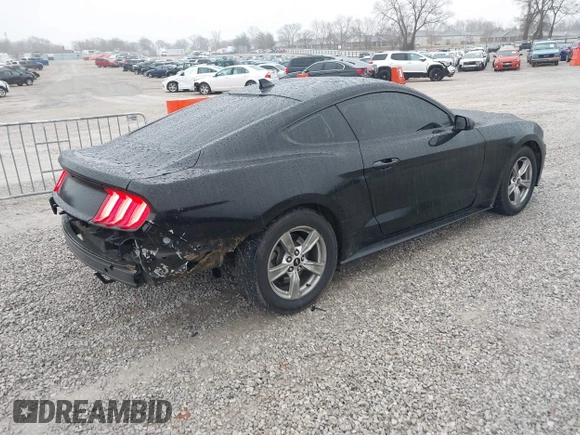 2022 Ford Mustang EcoBoost with VIN 1FA6P8TH2N5133445, listed as a IAAI auction lot 41723239 with 48,117 mi miles and . Bid and sale history available at DreamBid. Image 4.