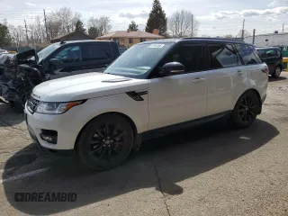 2015 Land Rover Range Rover Sport Supercharged with VIN SALWR2TF5FA517687, listed as a Copart auction lot 51181395 with 140,524 mi miles and Salvage Title. Bid and sale history available at carsss.com. Image 1.