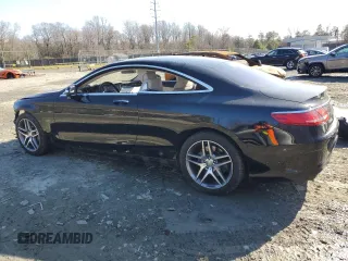 2015 Mercedes-Benz S 550 with VIN WDDXJ8FB8FA000954, listed as a Copart auction lot 46428495 with 54,727 mi miles and Salvage Title. Bid and sale history available at carsss.com. Image 2.