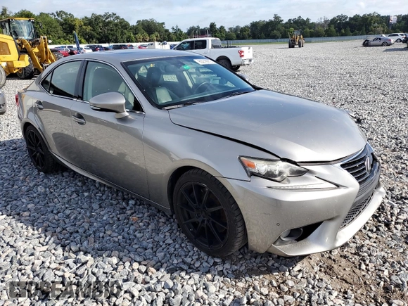 2014 Lexus IS 350 with VIN JTHBE1D29E5001510, listed as a Copart auction lot 63216975 with 156,992 mi miles and Salvage title. Bid and sale history available at DreamBid. Image 4.
