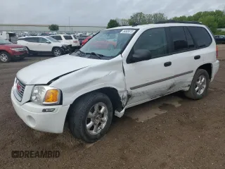 2007 GMC Envoy SLE z VIN 1GKDT13S272124785, wystawiony jako Copart lot #56509515 z przebiegiem 111 960 mil mil oraz Czysty tytuł • Clean title. Historia ofert i sprzedaży dostępna na DreamBid. Obrazek 1.