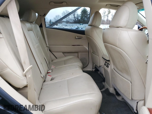 2012 Lexus RX 350 with VIN 2T2ZK1BA6CC082237, listed as a Copart auction lot 45843925 with 129,983 mi miles and Salvage Title. Bid and sale history available at DreamBid. Image 11.