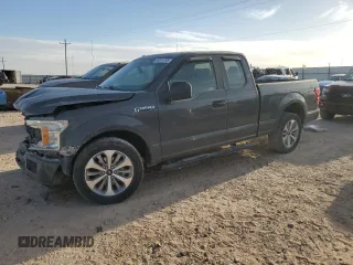 2018 Ford F-150 XL z VIN 1FTEX1CP9JFC00230, wystawiony jako Copart lot #46915745 z przebiegiem Nie podano mil oraz Szkoda całkowita • Salvage title. Historia ofert i sprzedaży dostępna na DreamBid. Obrazek 1.