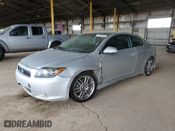 2009 Scion tC with VIN JTKDE167990277992, listed as a Copart auction lot 49703365 with 182,427 mi miles and Salvage Title. Bid and sale history available at carsss.com. Image 1.