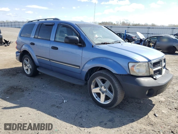 2007 Dodge Durango SLT z VIN 1D8HB482X7F562216, wystawiony jako Copart lot #51259715 z przebiegiem 195 040 mil mil oraz Czysty tytuł • Clean title. Historia ofert i sprzedaży dostępna na DreamBid. Obrazek 4.