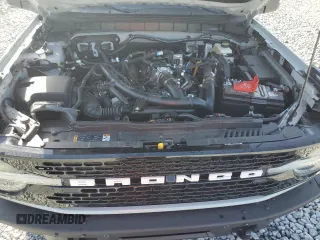 2024 Ford Bronco Wildtrak с VIN 1FMEE2BPXRLB16732, выставлен на аукционе Copart как лот 56394005 с пробегом 8 428 миль миль и Списание • Salvage title. История ставок и продаж доступна на DreamBid. Изображение 12.