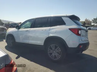 2021 Honda Passport EX-L with VIN 5FNYF7H53MB003024, listed as a Copart auction lot 62946985 with 41,151 mi miles and Salvage title. Bid and sale history available at DreamBid. Image 2.