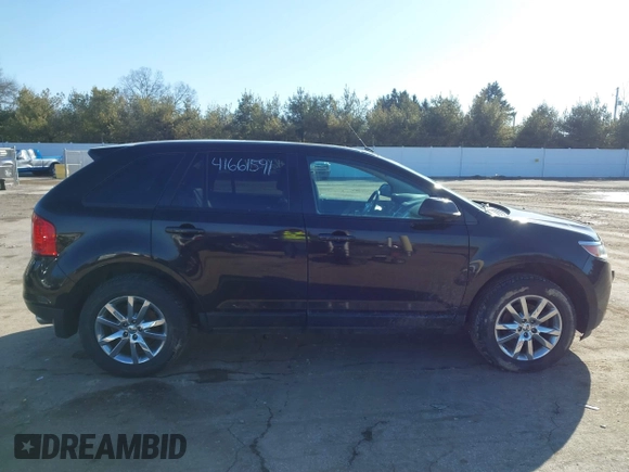 2013 Ford Edge SEL with VIN 2FMDK4JC7DBE00441, listed as a IAAI auction lot 41661591 with 131,411 mi miles. Bid and sale history available at carsss.com. Image 13.