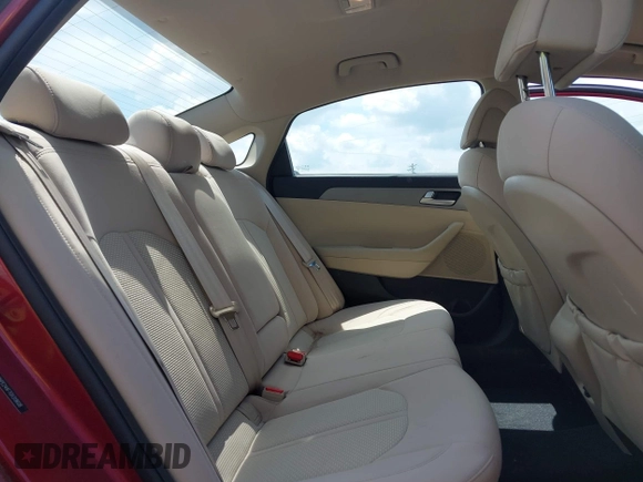 2016 Hyundai Sonata SE with VIN 5NPE24AF7GH318608, listed as a IAAI auction lot 42665235 with 64,980 mi miles and . Bid and sale history available at DreamBid. Image 8.