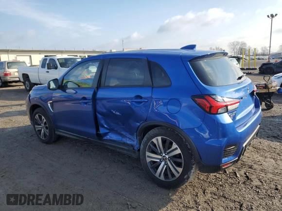 2020 Mitsubishi Outlander Sport SE 2.0 with VIN JA4AP4AU6LU016400, listed as a Copart auction lot 47006445 with 69,793 mi miles and Salvage Title. Bid and sale history available at carsss.com. Image 2.