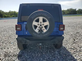 2019 Jeep Wrangler Unlimited Sahara with VIN 1C4HJXEN9KW592821, listed as a Copart auction lot 63204995 with 134,170 mi miles and Non repairable. Bid and sale history available at DreamBid. Image 6.