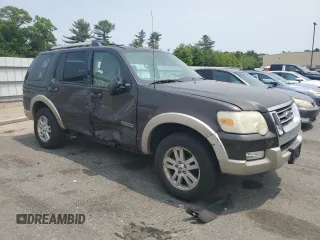 2006 Ford Explorer Eddie Bauer with VIN 1FMEU74E86UB52291, listed as a Copart auction lot 59414305 with 111,117 mi miles and Salvage title. Bid and sale history available at DreamBid. Image 4.
