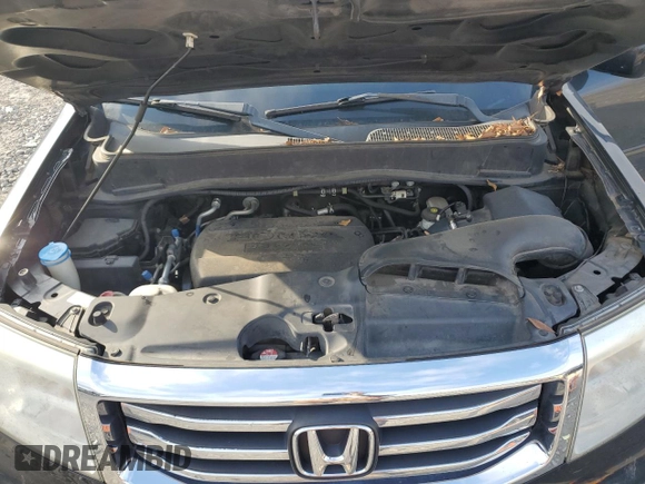 2012 Honda Pilot EX with VIN 5FNYF4H46CB079325, listed as a Copart auction lot 43369735 with 220,522 mi miles and Salvage Title. Bid and sale history available at DreamBid. Image 13.