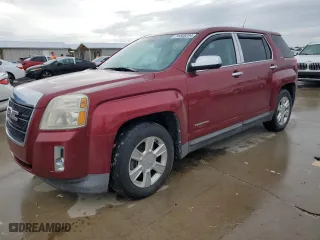 2010 GMC Terrain SLE-1 with VIN 2CTFLCEW4A6357727, listed as a Copart auction lot 74466284 with 0 mi miles and Salvage Title. Bid and sale history available at carsss.com. Image 1.