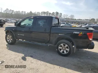 2013 Nissan Titan Pro-4X with VIN 1N6BA0EC2DN309936, listed as a Copart auction lot 49400675 with 269,815 mi miles and Salvage Title. Bid and sale history available at DreamBid. Image 2.