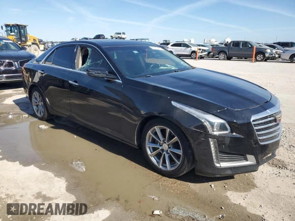 2019 Cadillac CTS Sedan Luxury RWD with VIN 1G6AR5SS5K0132540, listed as a Copart auction lot 47172475 with 91,212 mi miles and Salvage Title. Bid and sale history available at carsss.com. Image 4.