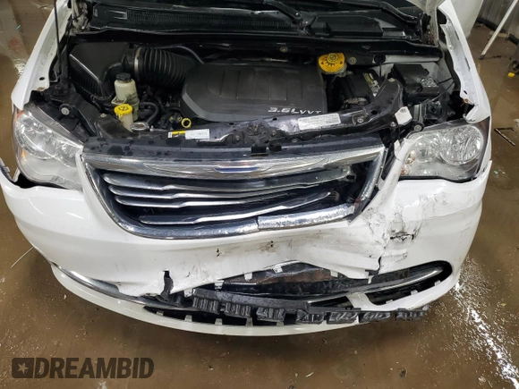 2016 Chrysler Town & Country Touring with VIN 2C4RC1BG9GR157203, listed as a Copart auction lot 50562075 with 165,172 mi miles and Salvage Title. Bid and sale history available at carsss.com. Image 13.