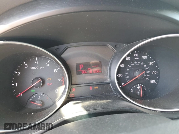 2015 Kia Sedona LX with VIN KNDMB5C14F6043095, listed as a Copart auction lot 69256824 with 181,202 mi miles and Salvage Title. Bid and sale history available at DreamBid. Image 9.