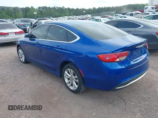 2015 Chrysler 200 Limited with VIN 1C3CCCAB3FN507626, listed as a IAAI auction lot 42047898 with 199,292 mi miles. Bid and sale history available at carsss.com. Image 3.