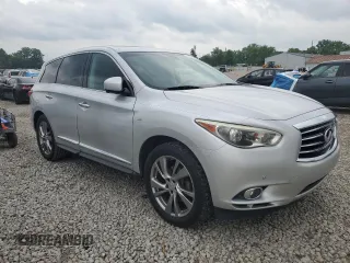 2014 Infiniti QX60 with VIN 5N1AL0MN5EC507852, listed as a Copart auction lot 59097645 with 204,851 mi miles and Salvage title. Bid and sale history available at DreamBid. Image 4.