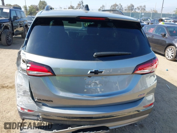2023 Chevrolet Equinox RS with VIN 3GNAXMEG9PS187746, listed as a IAAI auction lot 42349989 with 22,264 mi miles and . Bid and sale history available at DreamBid. Image 16.