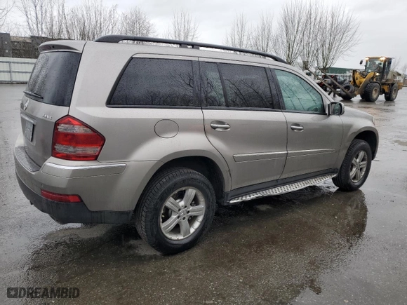 2007 Mercedes-Benz GL-Class with VIN 4JGBF22E67A290272, listed as a Copart auction lot 43934555 with 219,329 mi miles and Salvage Title. Bid and sale history available at carsss.com. Image 3.