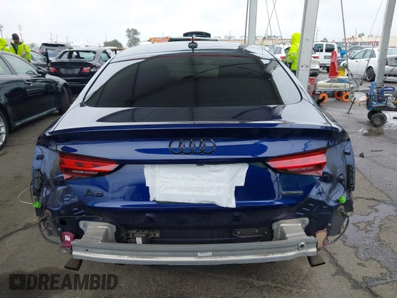 2021 Audi A5 Sportback S line Premium Plus with VIN WAUFACF52MA062945, listed as a IAAI auction lot 41808108 with 68,737 mi miles. Bid and sale history available at carsss.com. Image 17.