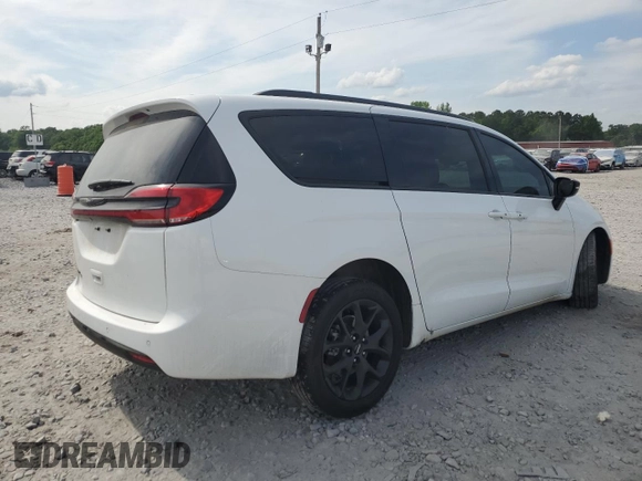 2024 Chrysler Pacifica Touring L with VIN 2C4RC1BG2RR116768, listed as a Copart auction lot 54598075 with 12,054 mi miles and Salvage title. Bid and sale history available at DreamBid. Image 3.