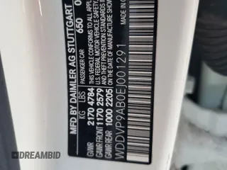 2014 Mercedes-Benz B Electric Drive with VIN WDDVP9AB0EJ001291, listed as a Copart auction lot 81073134 with Not Provided miles and Salvage Title. Bid and sale history available at DreamBid. Image 14.