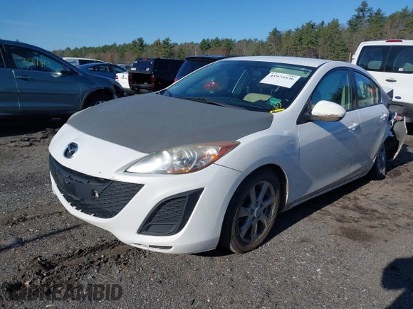 2010 Mazda Mazda3 i Touring with VIN JM1BL1SGXA1279727, listed as a IAAI auction lot 41975536 with 164,891 mi miles. Bid and sale history available at carsss.com. Image 2.