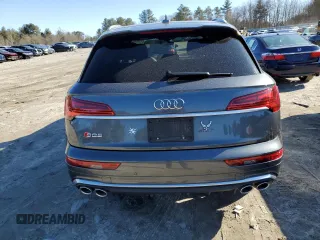 2021 Audi SQ5 Premium Plus with VIN WA1B4AFY3M2009277, listed as a Copart auction lot 47678505 with 41,887 mi miles and Salvage Title. Bid and sale history available at carsss.com. Image 6.