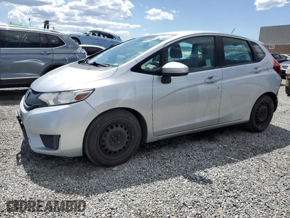 2015 Honda Fit LX with VIN 3HGGK5H55FM728233, listed as a Copart auction lot 51460445 with 149,197 mi miles and Salvage Title. Bid and sale history available at carsss.com. Image 1.
