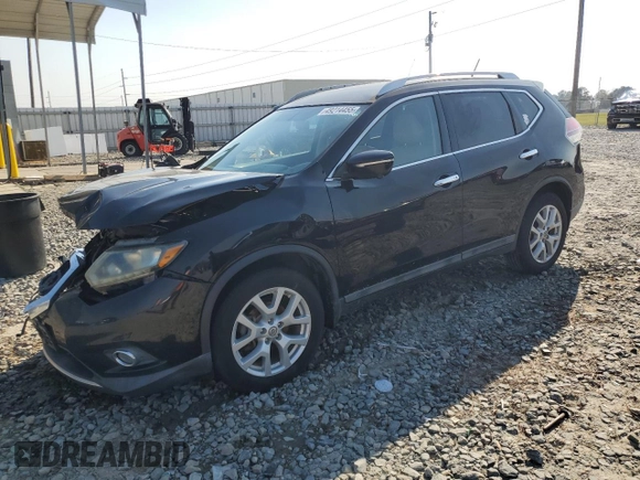 2015 Nissan Rogue SL with VIN 5N1AT2MT6FC774879, listed as a Copart auction lot 49214455 with 210,138 mi miles and Salvage Title. Bid and sale history available at carsss.com. Image 1.
