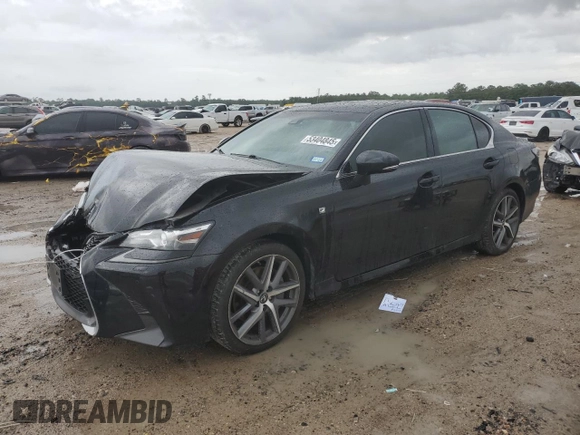 2016 Lexus GS 350 with VIN JTHCZ1BL2GA003016, listed as a Copart auction lot 53404845 with 120,203 mi miles and Salvage title. Bid and sale history available at DreamBid. Image 1.