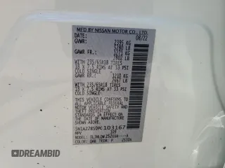 2023 Nissan Murano SV z VIN 5N1AZ2BS0PC103167, wystawiony jako Copart lot #59953675 z przebiegiem 60 448 mil mil oraz Szkoda całkowita • Salvage title. Historia ofert i sprzedaży dostępna na DreamBid. Obrazek 13.