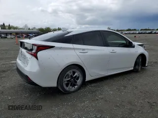 2022 Toyota Prius L Eco with VIN JTDKAMFU0N3181243, listed as a Copart auction lot 51579355 with 26,823 mi miles and Salvage Title. Bid and sale history available at DreamBid. Image 3.