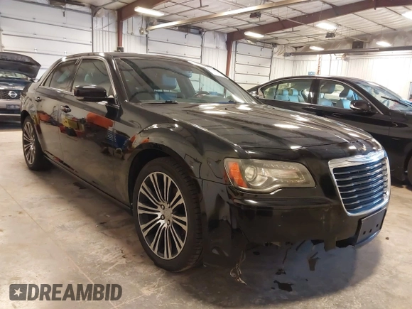 2013 Chrysler 300 with VIN 2C3CCABG1DH548616, listed as a IAAI auction lot 41376584 with 122,369 mi miles. Bid and sale history available at carsss.com. Image 1.