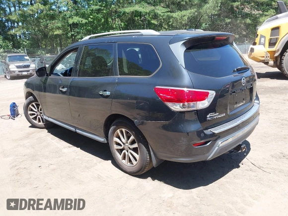 2015 Nissan Pathfinder SV z VIN 5N1AR2MN8FC678462, wystawiony jako IAAI lot #42531191 z przebiegiem 176 673 mil mil oraz . Historia ofert i sprzedaży dostępna na DreamBid. Obrazek 3.