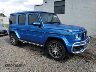 2024 Mercedes-Benz G 63 AMG with VIN W1NYC7HJ3RX508444, listed as a Copart auction lot 60316124 with 1,182 mi miles and Clean Title. Bid and sale history available at DreamBid. Image 4.