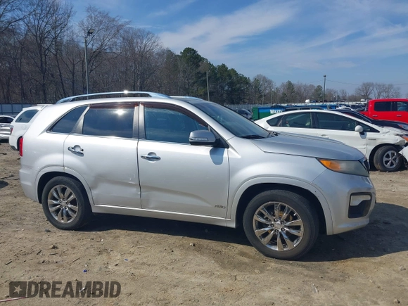 2012 Kia Sorento SX with VIN 5XYKWDA23CG194617, listed as a IAAI auction lot 41504630 with 161,157 mi miles. Bid and sale history available at carsss.com. Image 13.